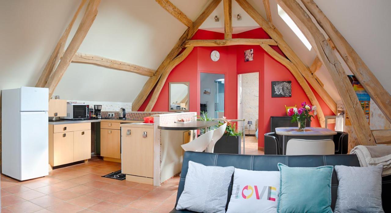 Apartamento La Ferme Des Nonains Montjavoult Exterior foto